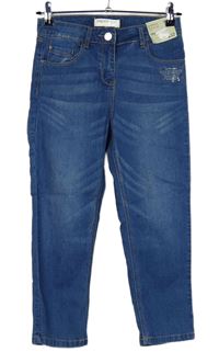 Nové - Dámské modré crop rifle Papaya 