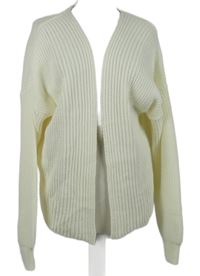 Dámský smetanový svetrový cardigán Boohoo 