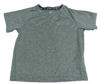 Šedé melírované sportovní tričko H&M