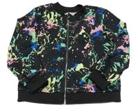 Čierno-farebná športová prepínaci mikina Shein