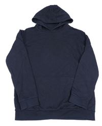 Tmavomodrá mikina s kapucňou M&S