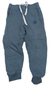 Modro-sivé tepláky