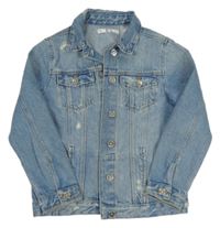 Modrá riflová bunda s prošoupáním M&S