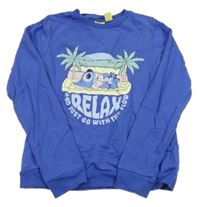 Fialová mikina so Stitchem Disney