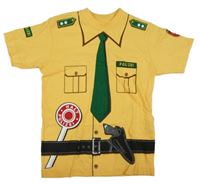 Kostým - Žluté tričko - policista 