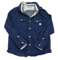 Tmavomodrá riflová košile Blue Ridge 