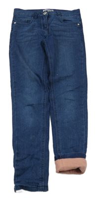 Tmavomodré podšité rifle Pocopiano