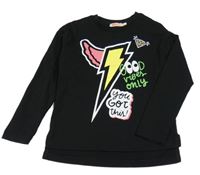 Černé triko s potiskem MSHB&G