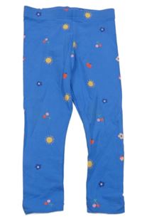 Modré legíny s obrázky George 