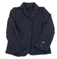 Tmavomodré teplákové sako Little kids