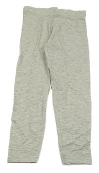 Sivé melírované trblietavé legíny Nutmeg