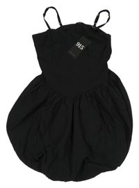 Nové - Čierna balonová šatová tunika New Look