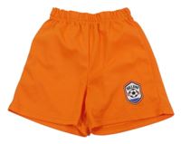 Oranžové futbalové kraťasy s loptou 9th Avenue