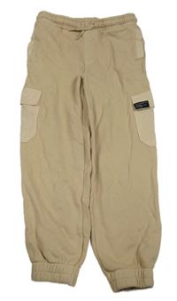 Béžové cargo tepláky zn. M&S