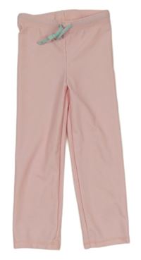 Svetloružové športové legíny