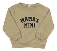 Béžová mikina s nápismi SHEIN