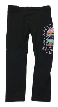 Černé legíny s L.O.L. SURPRISE! George