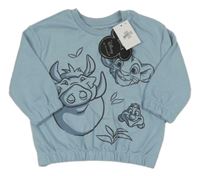 Nové - modrá mikina so Lvím kráľom PRIMARK