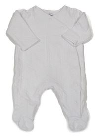 Bílá vzorovaná tepláková kombinéza mamas&papas