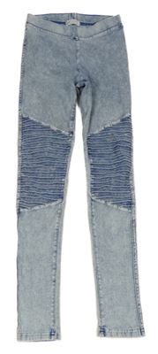 Svetlomodré plesňové džegíny H&M
