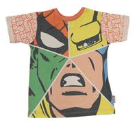 Farebné tričko s Avengers zn. Rebel