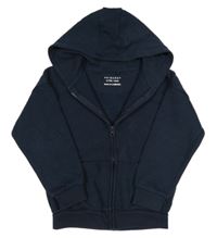 Tmavomodrá prepínaci mikina s kapucňou Primark