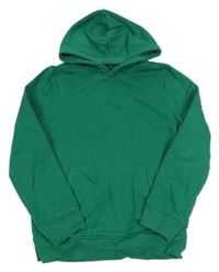 Zelená mikina s kapucí C&A