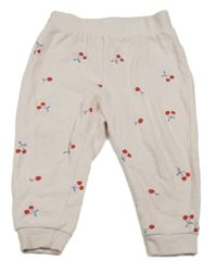 Světlerůžové tepláky s třešněmi Primark