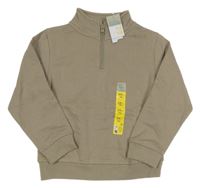 Nové - Hnedá mikina Primark