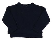 Tmavomodrý sveter Topolino