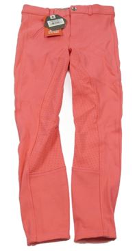 Nové - Lososové jezdecké kalhoty Horze