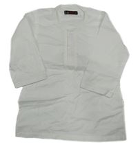 Biele ľahké šaty s čipkou