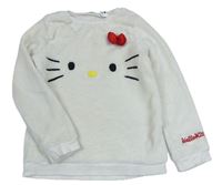 Smotanová plyšová mikina s Hello Kitty zn. H&M