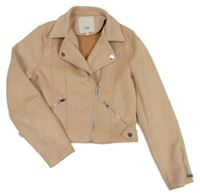 Pudrový crop semišový krivák zn. River Island