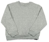 Sivá melírovaná mikina H&M