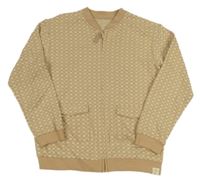 Béžová kockovaná prepínaci mikina George