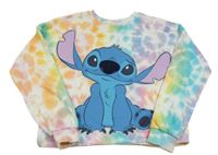 Farebná crop mikina so Stitchem Disney