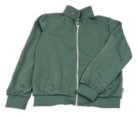 Tmavozelená športová prepínaci mikina WE