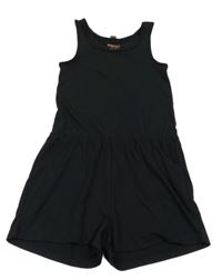 Čierny kraťasový overal Pepperts