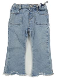 Světlemodré rifle s kapsami Zara