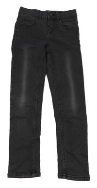 Tmavošedé skinny rifle HEMA