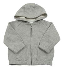 Sivá melírovaná prepínaci mikina s kapucňou Primark