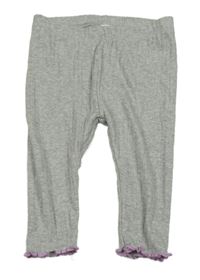 Šedé žebrované legíny Topomini