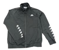 Antracitová prepínaci športová mikina Kappa