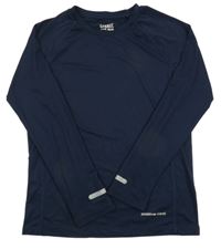 Tmavomodré sportovní triko Tchibo