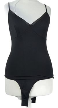 Dámské černé elastické body Zara 