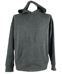 Pánský šedý svetr s kapucí TU 