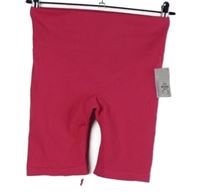 Nové - Dámské fuchsiové elastické kraťasy Primark 