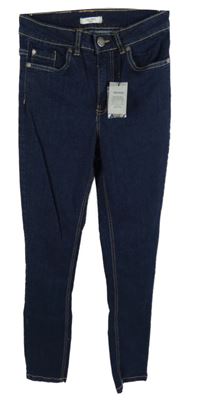 Nové - Dámske tmavomodré skinny rifle Cellbes