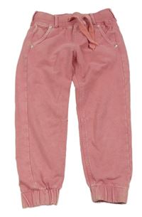 Růžové teplákové kalhoty pepe jeans